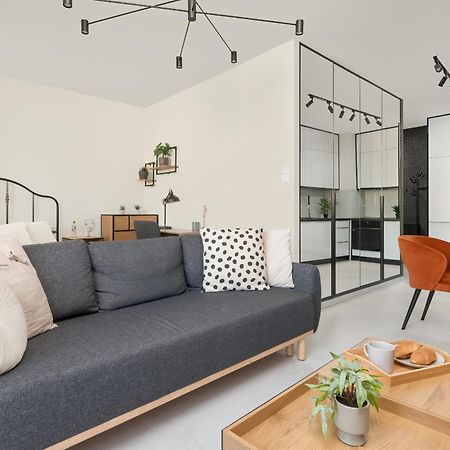 Luksusowe Studio W Lodzi Z Biurkiem, Balkonem I Klimatyzatorem By Renters Prestige エクステリア 写真