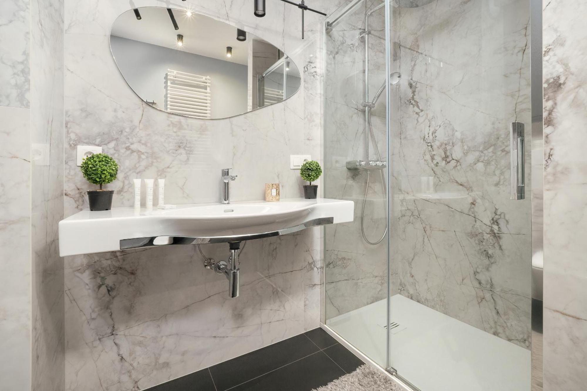Luksusowe Studio W Lodzi Z Biurkiem, Balkonem I Klimatyzatorem By Renters Prestige エクステリア 写真